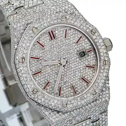 41MM DIAMOND DIAL Studded Diamond Watch