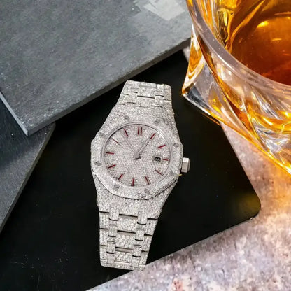 41MM DIAMOND DIAL Studded Diamond Watch