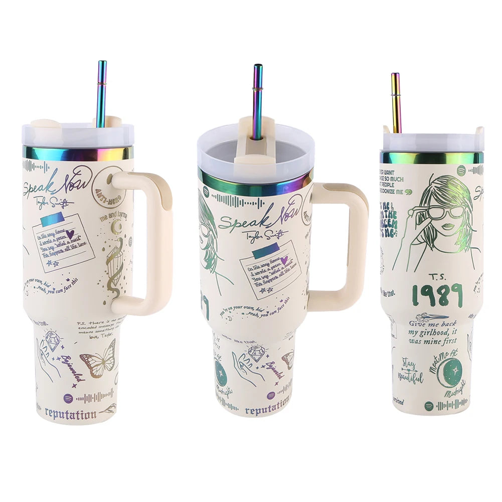 Taylor Swift x Stɑnley Quencher H2.0 Tumbler