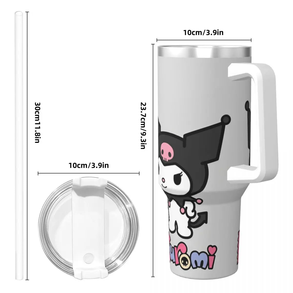 Stainless Steel Tumbler Kuromi