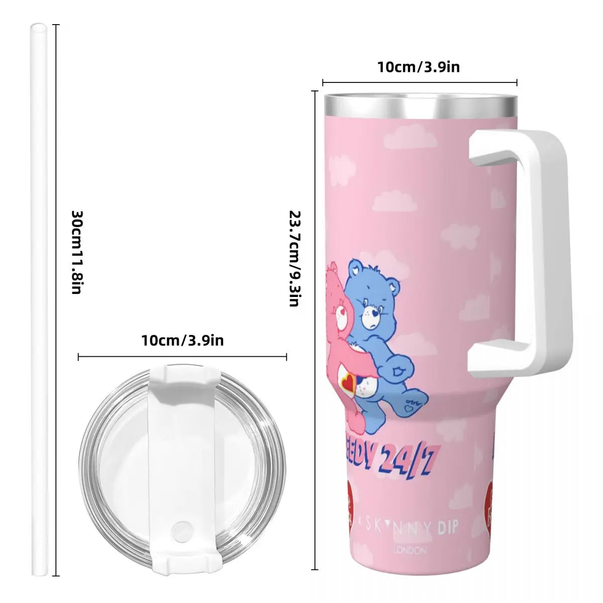 Care Bears Stainless Steel Tumbler