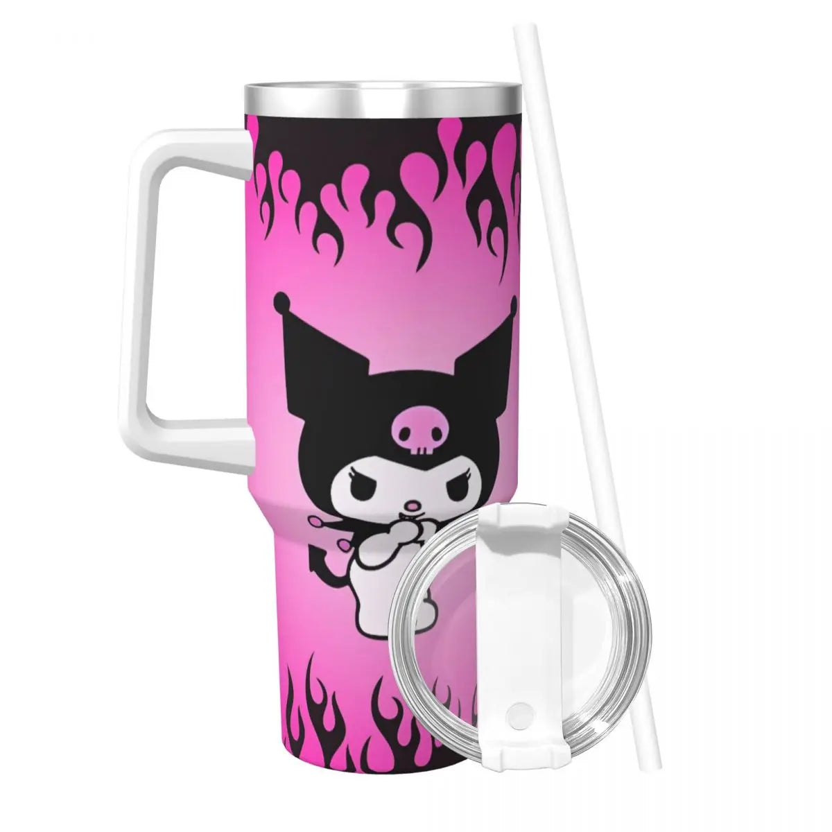 Kuromi Tumbler Hot Drinks Water Bottle