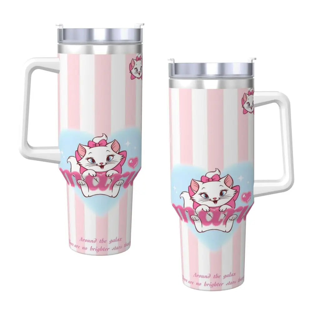 Stainless Steel Tumbler Marie Cat