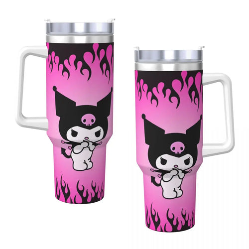 Kuromi Tumbler Hot Drinks Water Bottle