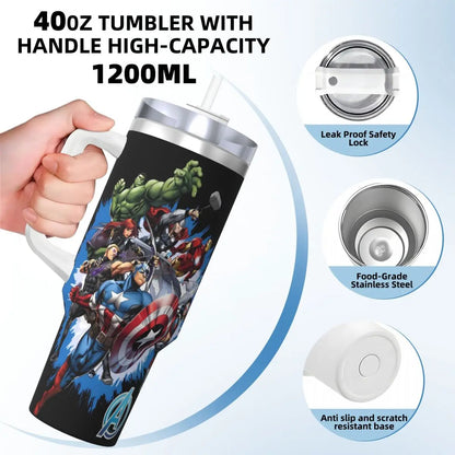 Iron Man Stainless Steel Tumbler