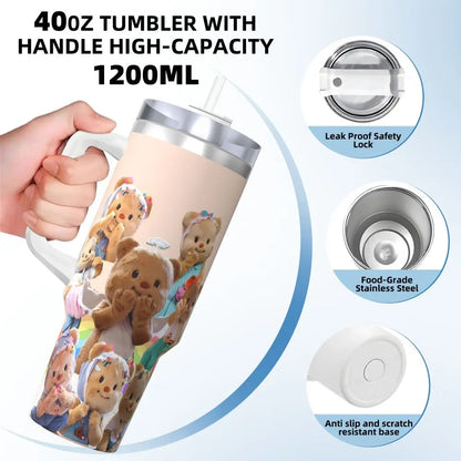 B-Butters Bears Stainless Steel Tumbler