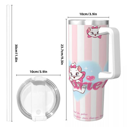 Stainless Steel Tumbler Marie Cat