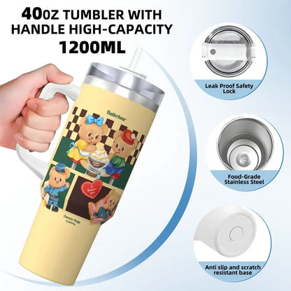 B-Butters Bears Stainless Steel Tumbler