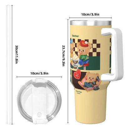 B-Butters Bears Stainless Steel Tumbler