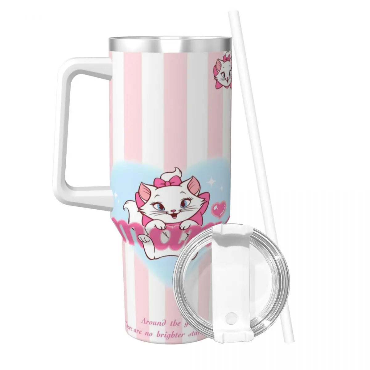 Stainless Steel Tumbler Marie Cat