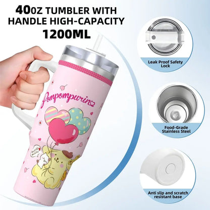 Pom Pom Purin Stainless Steel Tumbler