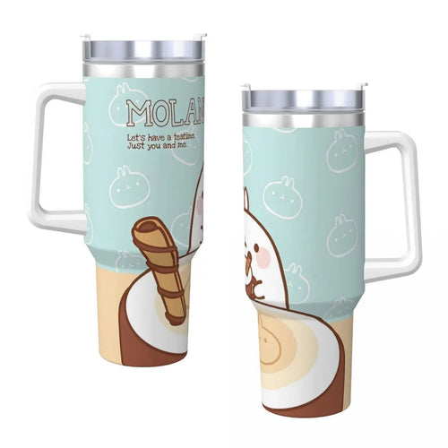 Molangs Tumbler Hot Drinks Water Bottle