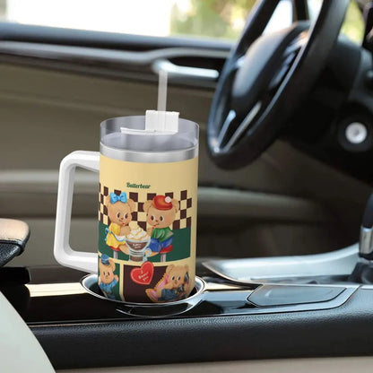 B-Butters Bears Stainless Steel Tumbler