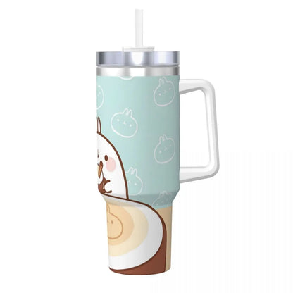 Molangs Tumbler Hot Drinks Water Bottle