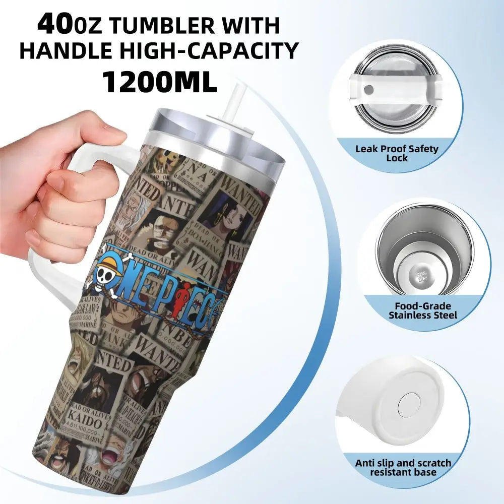 Stainless Steel Tumbler O-One Anime P-Piece