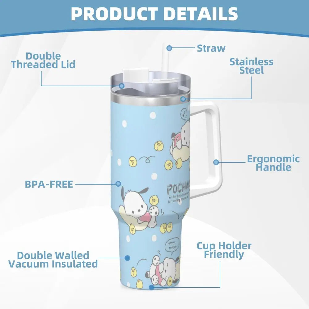 Pochacco Stainless Steel Tumbler