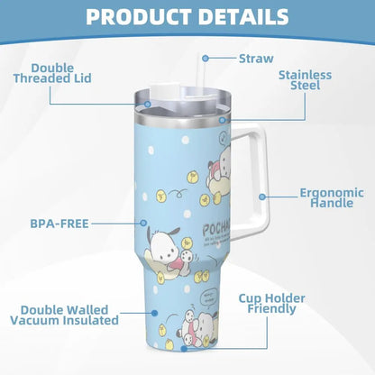 Pochacco Stainless Steel Tumbler