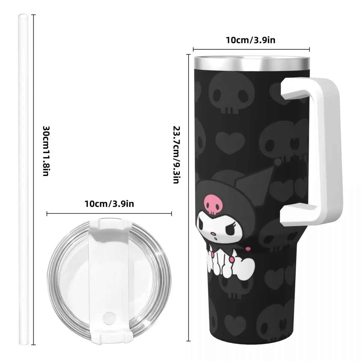 Kuromi Stainless Steel Tumbler