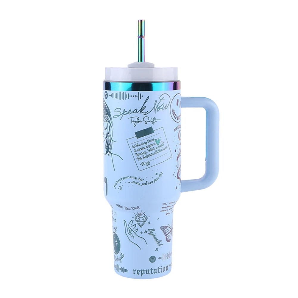 Taylor Swift x Stɑnley Quencher H2.0 Tumbler