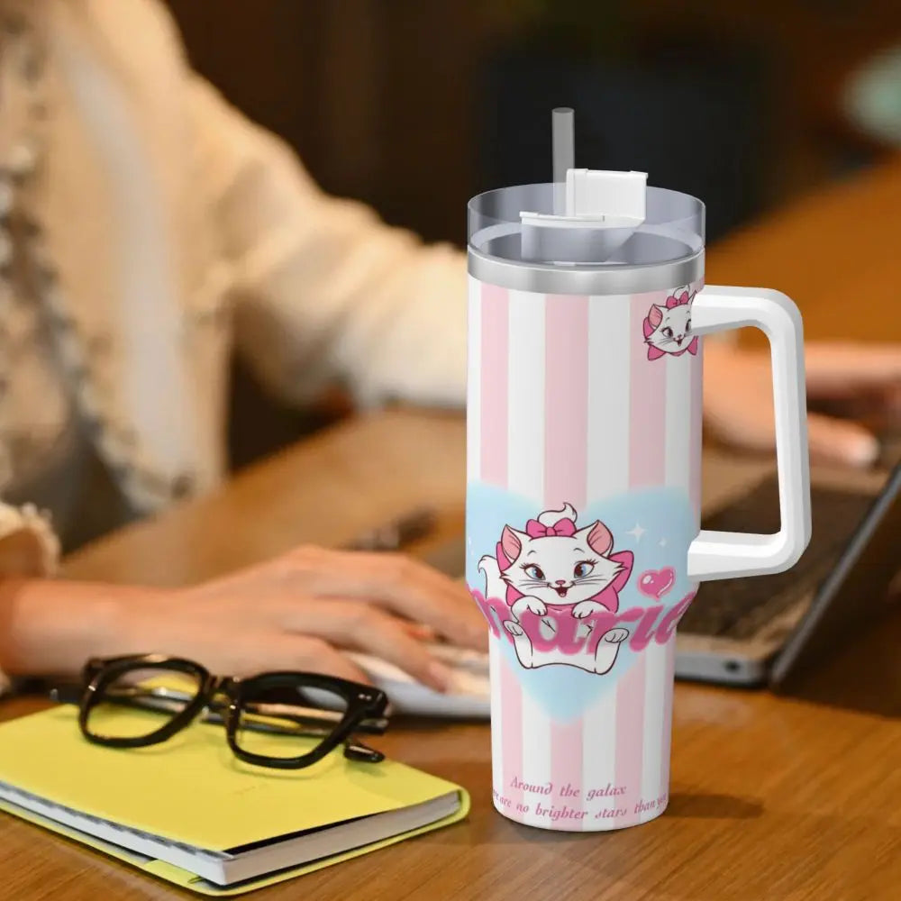 Stainless Steel Tumbler Marie Cat