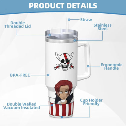 O-One Anime P-Piece Stainless Steel Tumbler