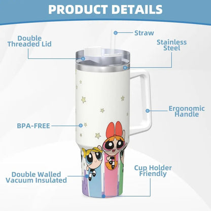 The Powerpuff Girls Stainless Steel Tumbler