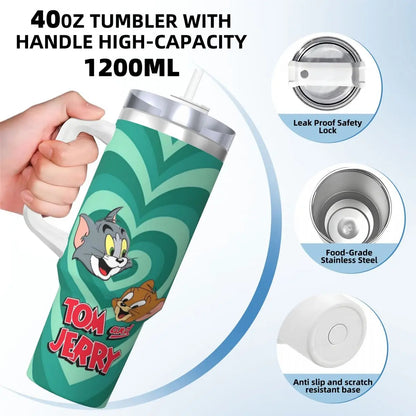 Stainless Steel Tumbler Tom And Jerry