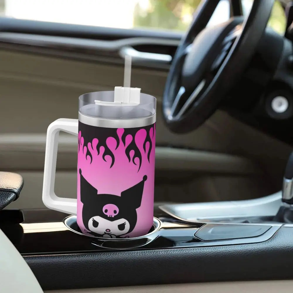 Kuromi Tumbler Hot Drinks Water Bottle