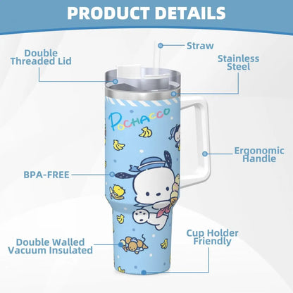 Pochacco Stainless Steel Tumbler