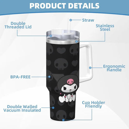 Kuromi Stainless Steel Tumbler