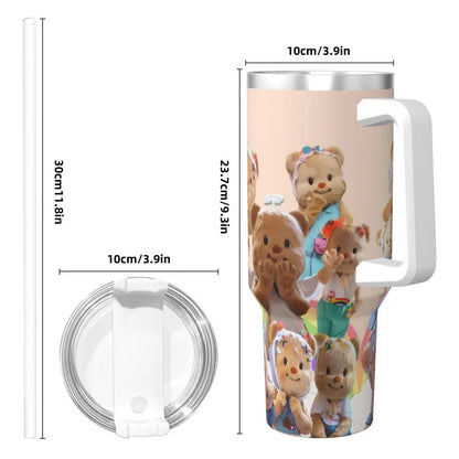 B-Butters Bears Stainless Steel Tumbler