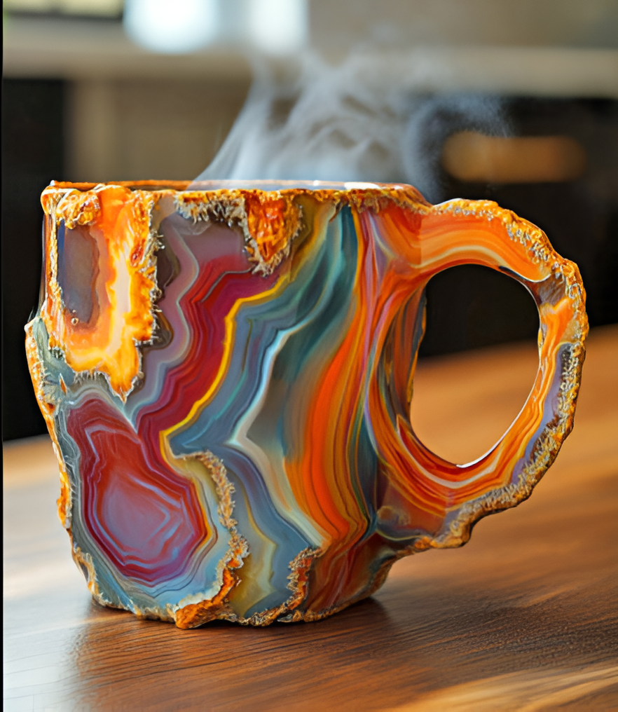 Mineral Crystal Coffee Mug