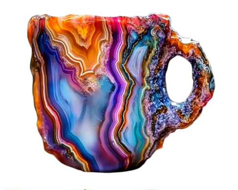 Mineral Crystal Coffee Mug