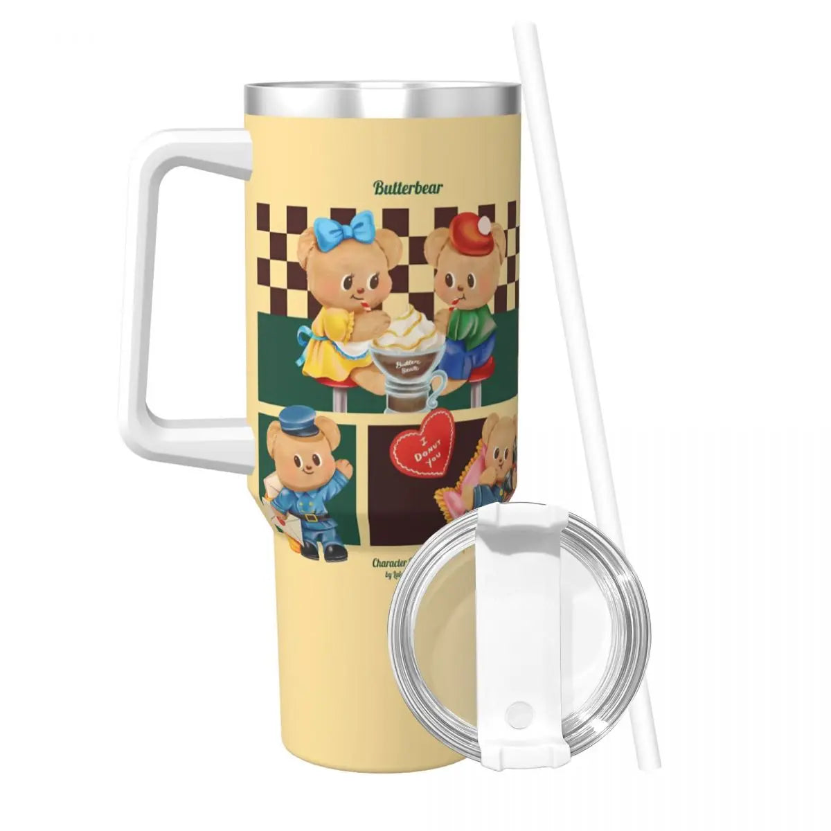 B-Butters Bears Stainless Steel Tumbler