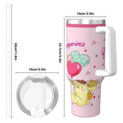 Pom Pom Purin Stainless Steel Tumbler