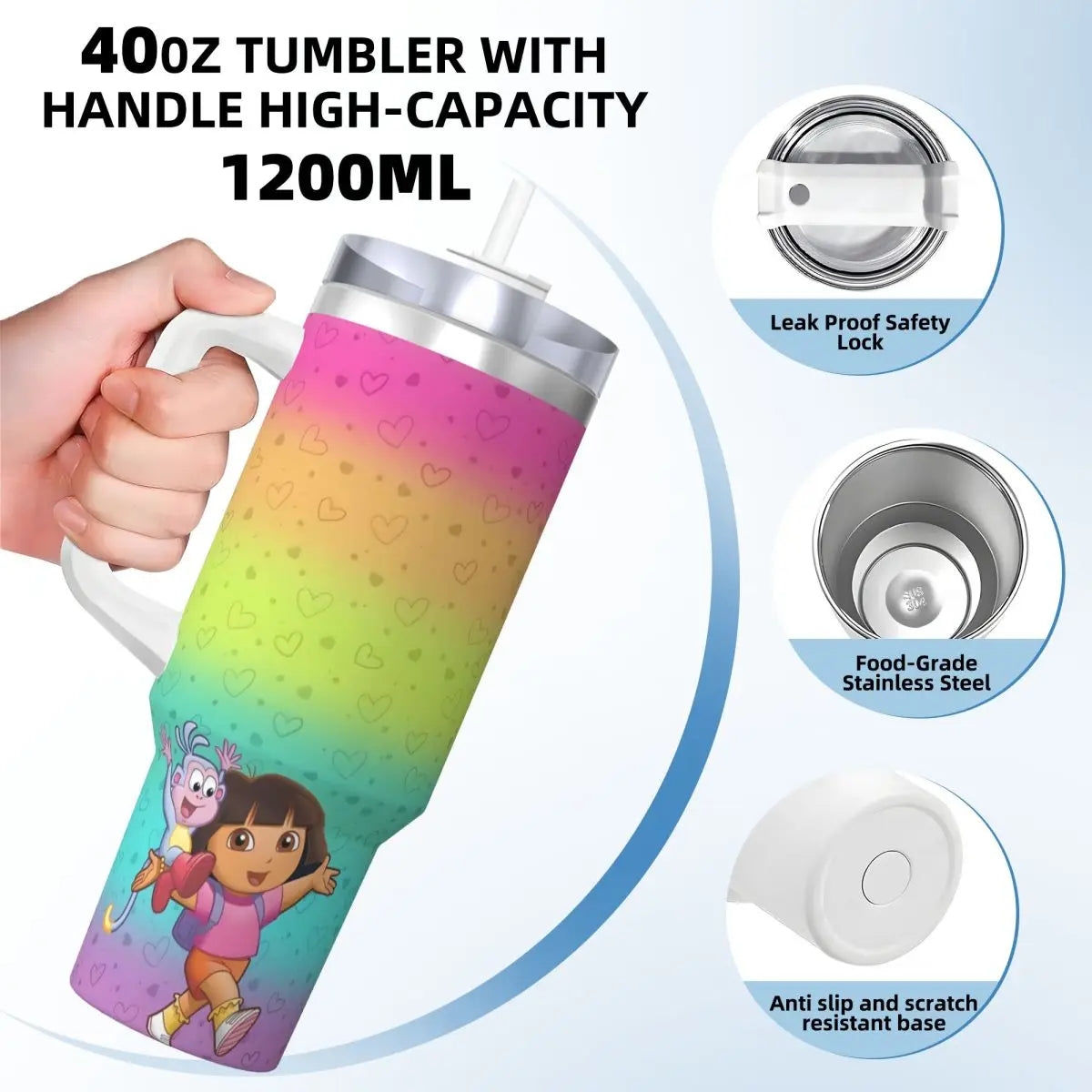 Stainless Steel Tumbler Doras The Explorer