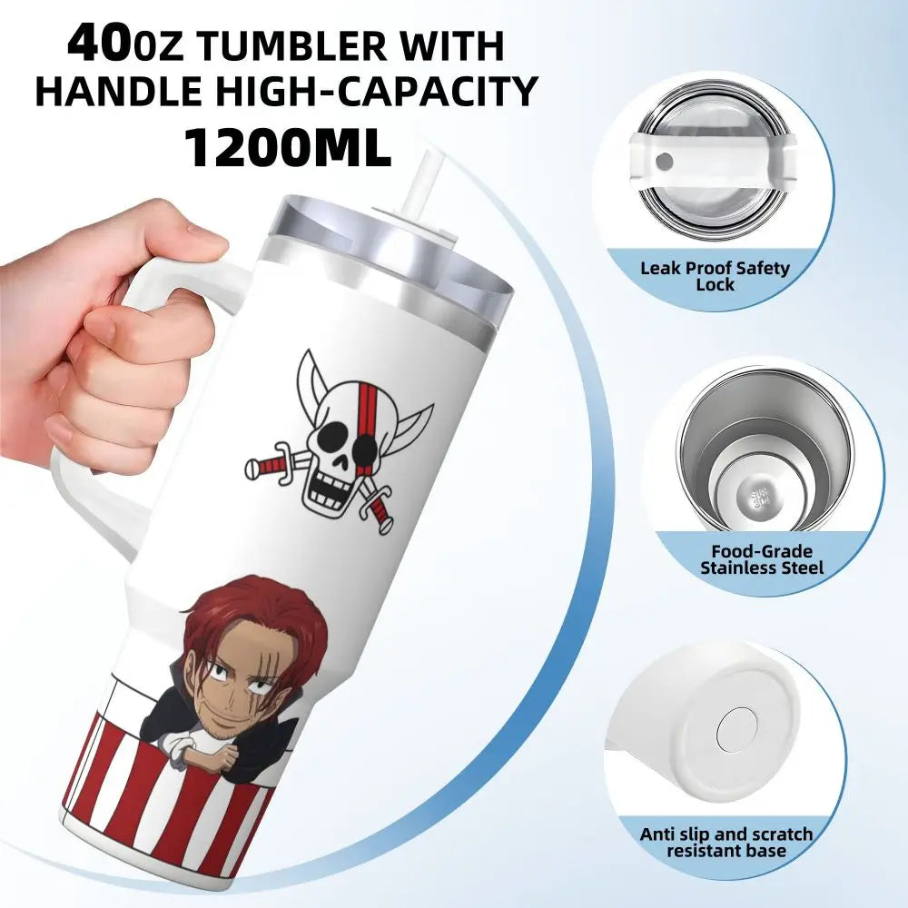 O-One Anime P-Piece Stainless Steel Tumbler