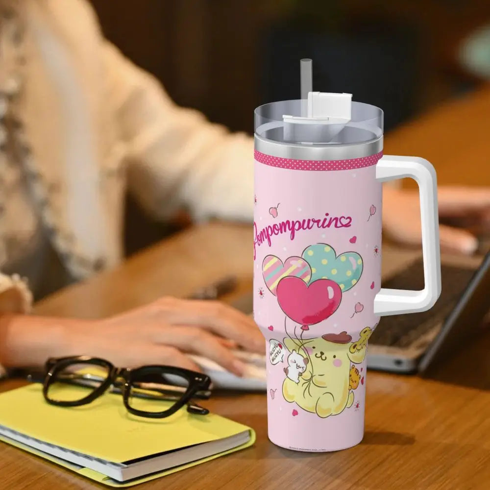 Pom Pom Purin Stainless Steel Tumbler