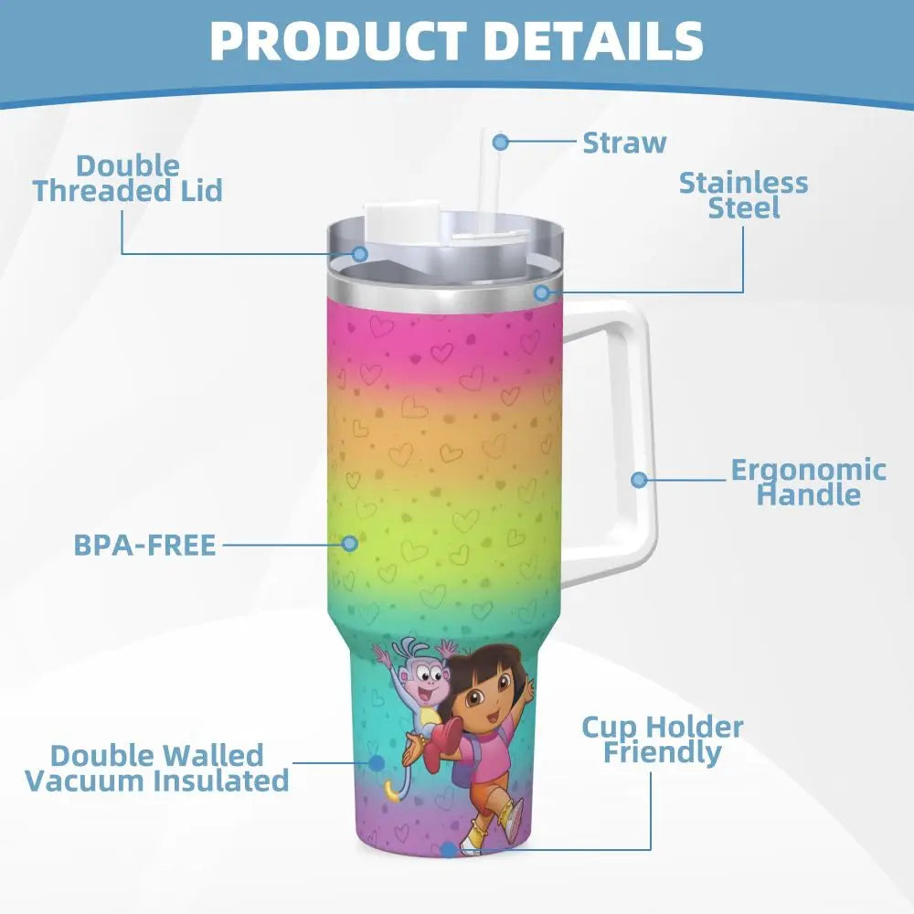 Stainless Steel Tumbler Doras The Explorer