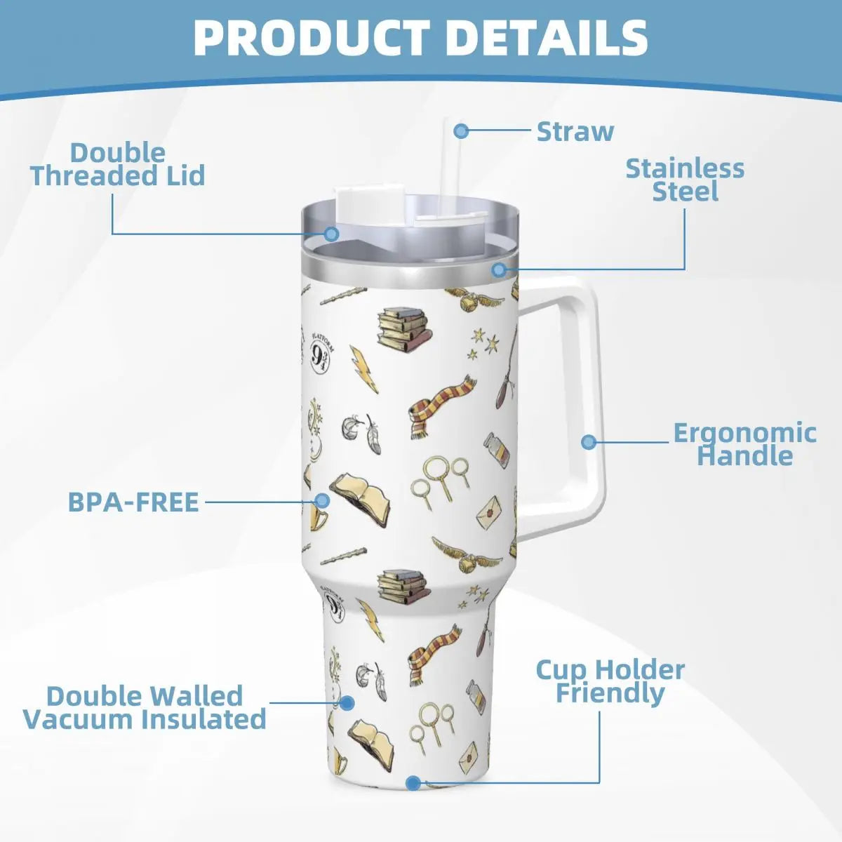 Harrys Potters Stainless Steel Tumbler