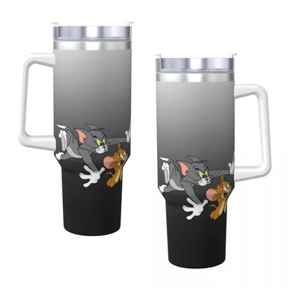 Stainless Steel Tumbler Tom And Jerry