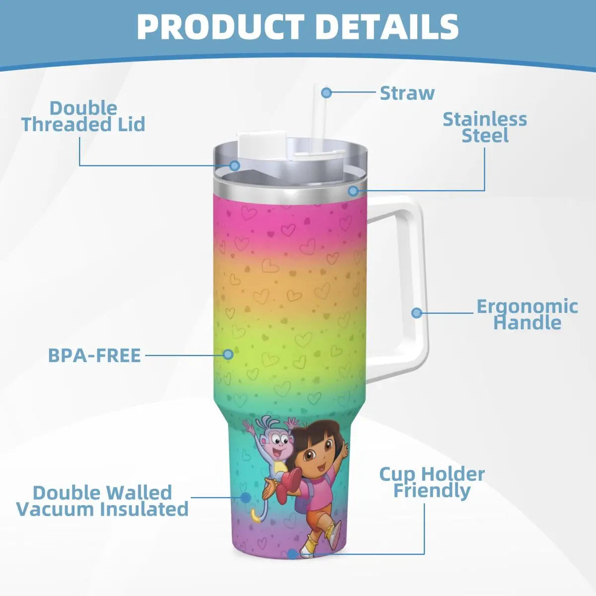 Stainless Steel Tumbler Doras The Explorer