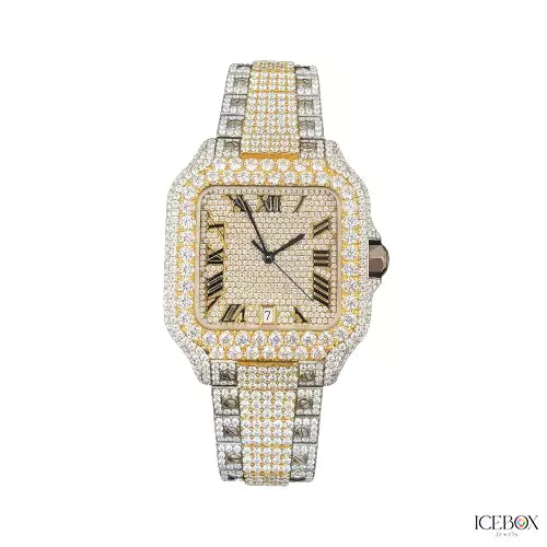 Dazzling 41MM Studded Diamond Watch